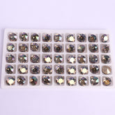 Ghost Light XIRIUS Chaton Shape High Quality Glass Pointed Back Fancy Rhinestones WholesaleRhinestone